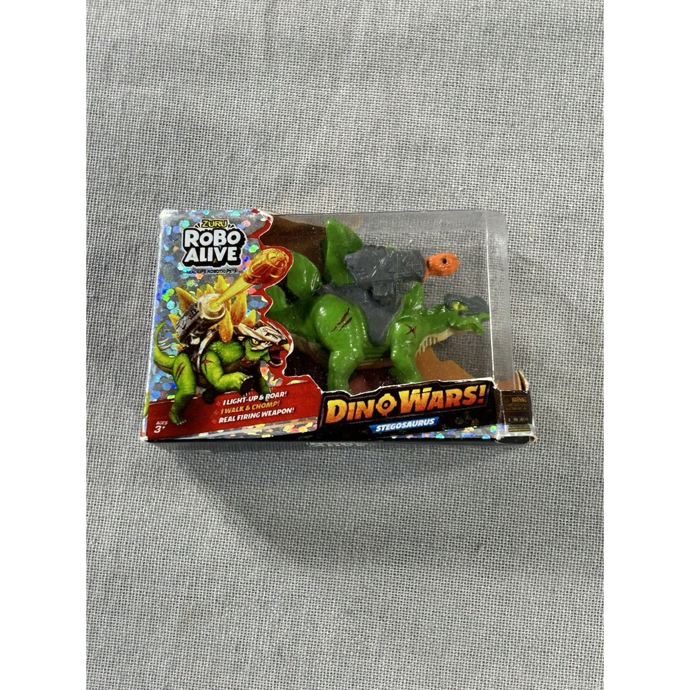 ZURU Toy Mini Brands Series 2 Robo Alive Dino Wars Stegosaurus collectible